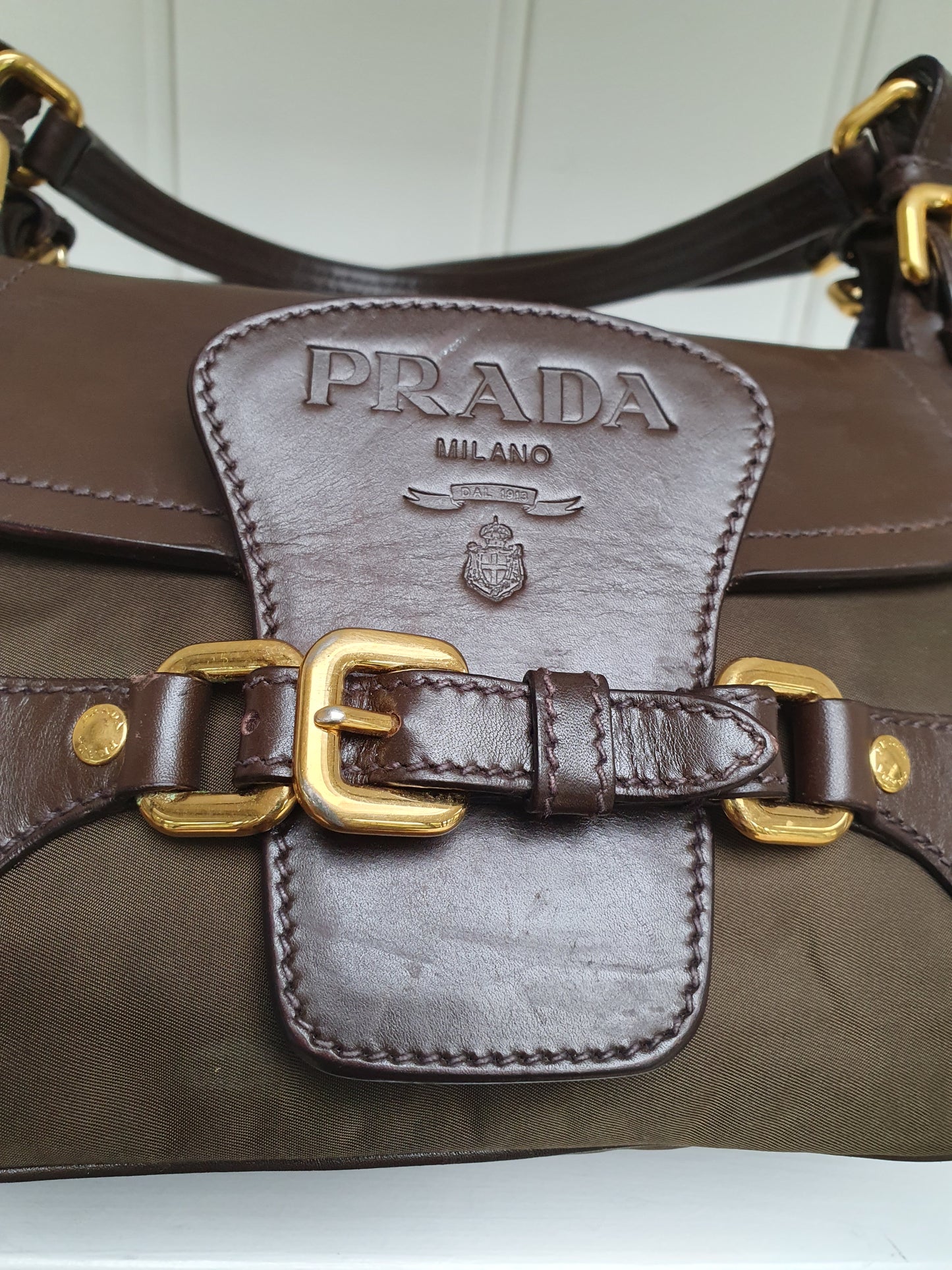 Prada renylon shoulder bag