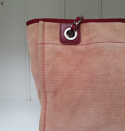 Chanel North South deauvile shoulder bag