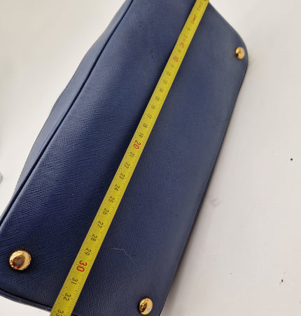 Prada saffiano top zipper handbag