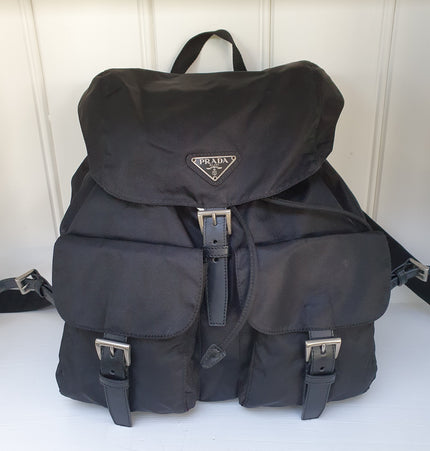 Prada nylon backpack