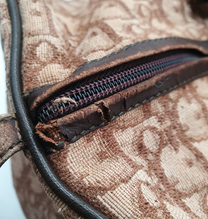 Dior Bowling vintage denim handbag