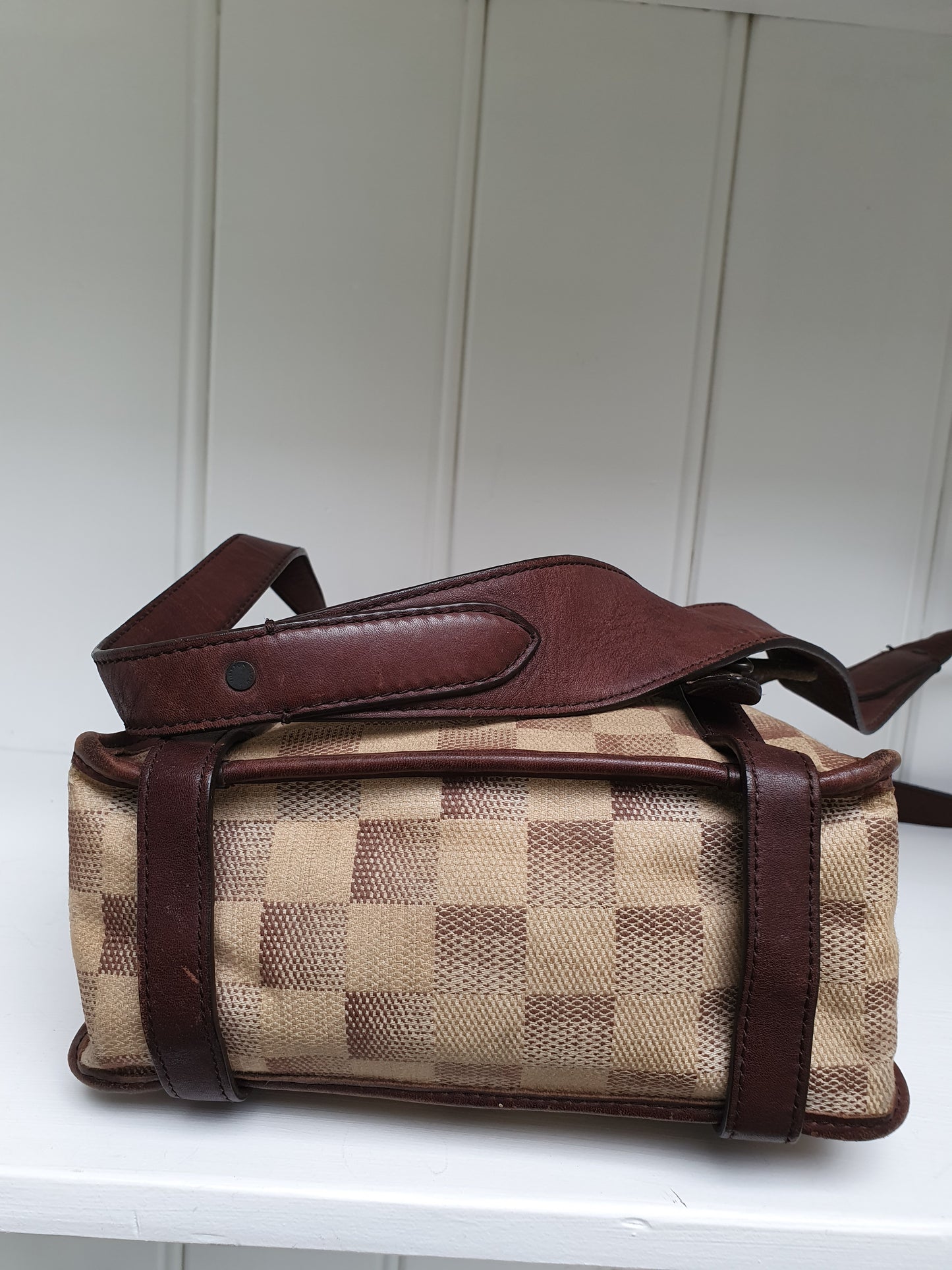 Louis vuitton Damier azur canvas Lune crossbody bag