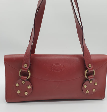 Celine leather shoulder bag