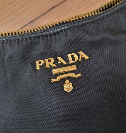 Prada cloth shoulder bag