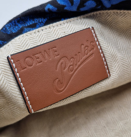 Sac bandoulière Loewe Paula en tissu