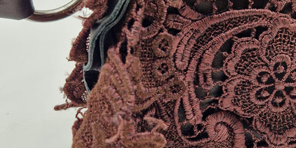 Prada lace shoulder bag