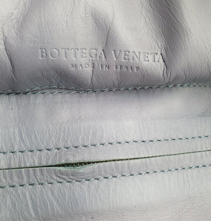 Bottega veneta leather messenger bag