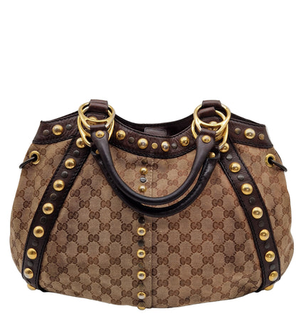 Gucci studded shoulder bag