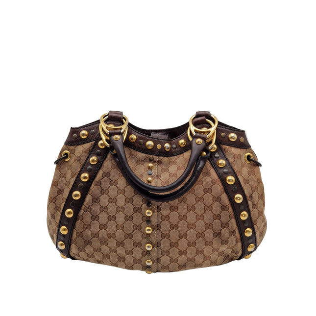 Gucci studded shoulder bag