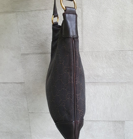 Gucci shoulder cloth bag