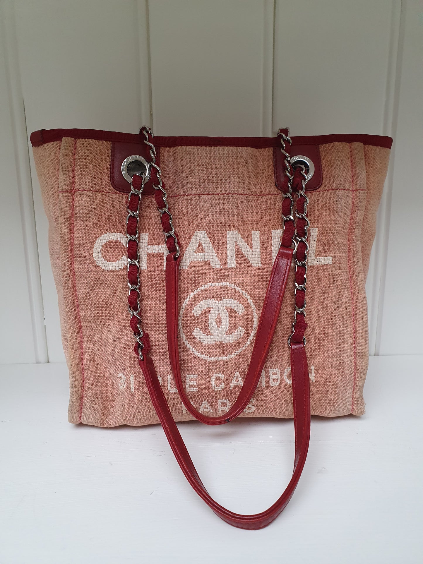 Chanel North South deauvile shoulder bag