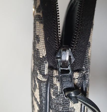 Dior coin denim pouch