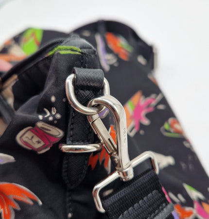 Prada colourful nylon bag