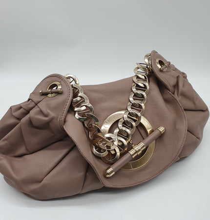 Dior leather shoulder bag