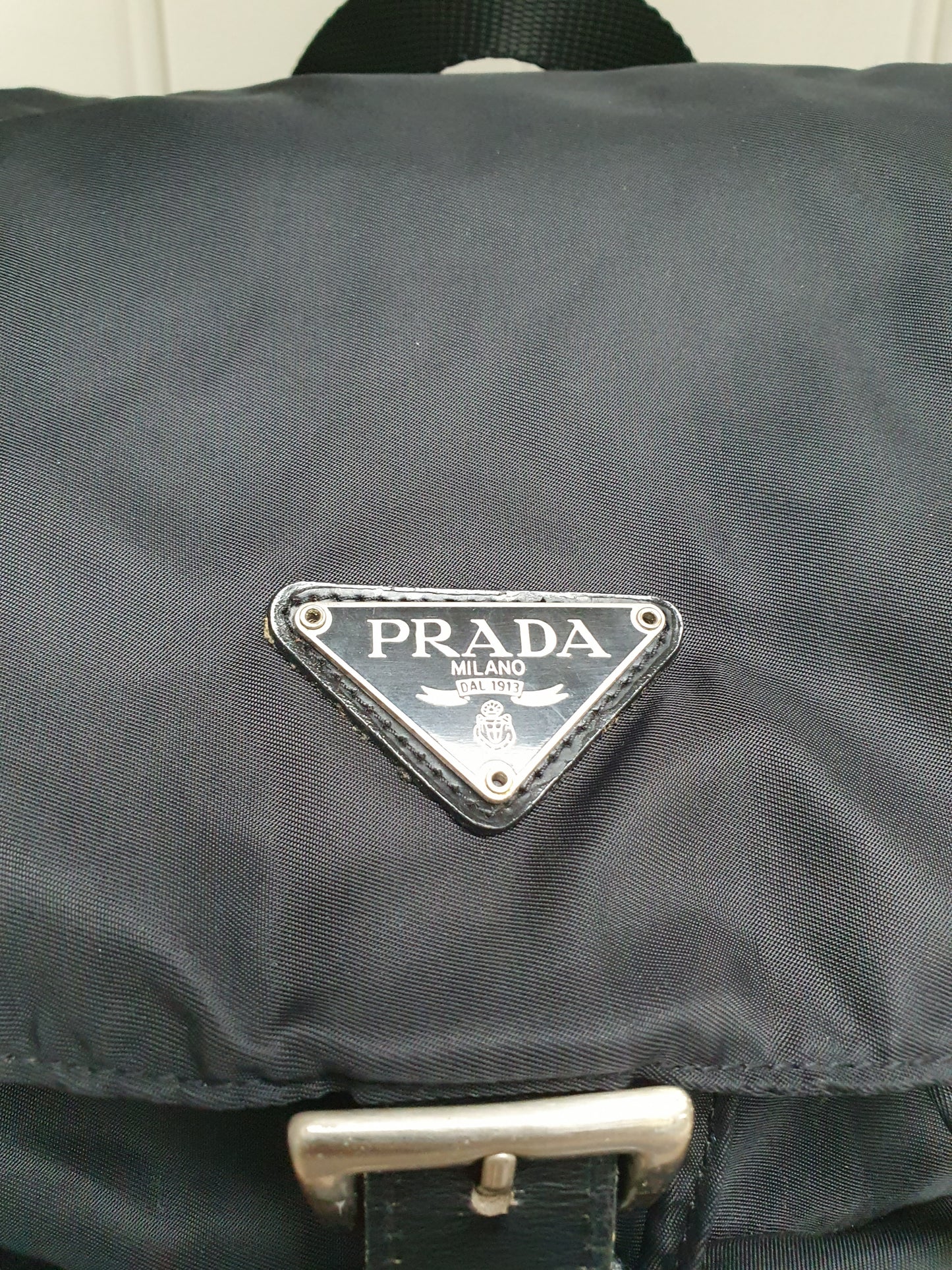 Prada nylon backpack