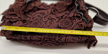 Prada lace shoulder bag