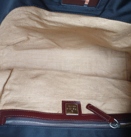 Fendi cloth vintage shoulder bag