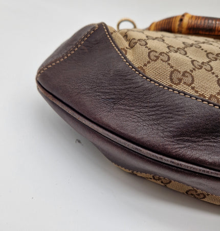 Gucci bamboo shoulder bag