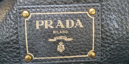 Prada leather handbag