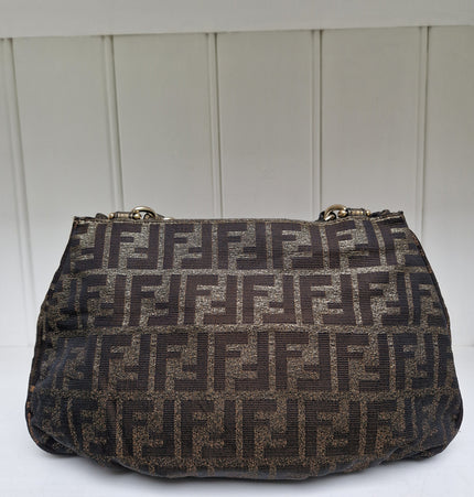 Fendi Mia cloth shoulder bag