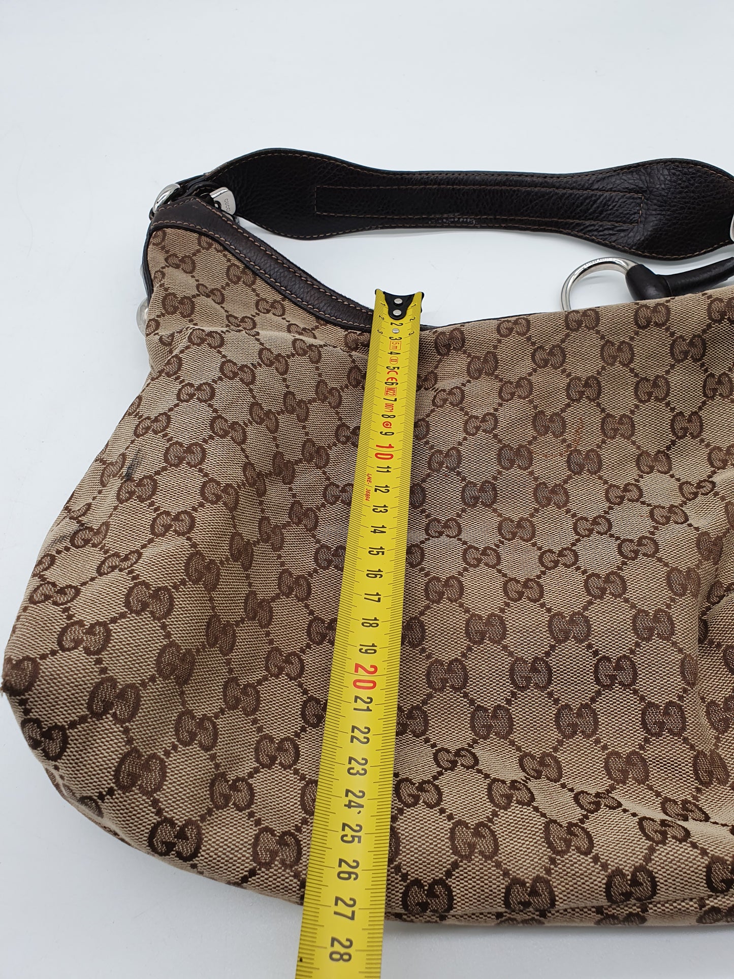 Gucci horse bit shoulder bag