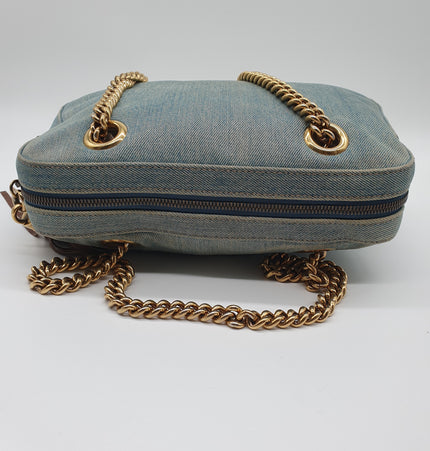 Gucci soho denim shoulder bag