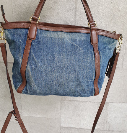 Gucci soho denim shoulder bag