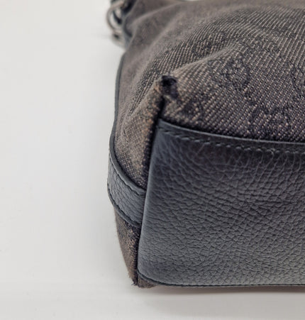 Gucci GG Canvas Hobo Shoulder Bag