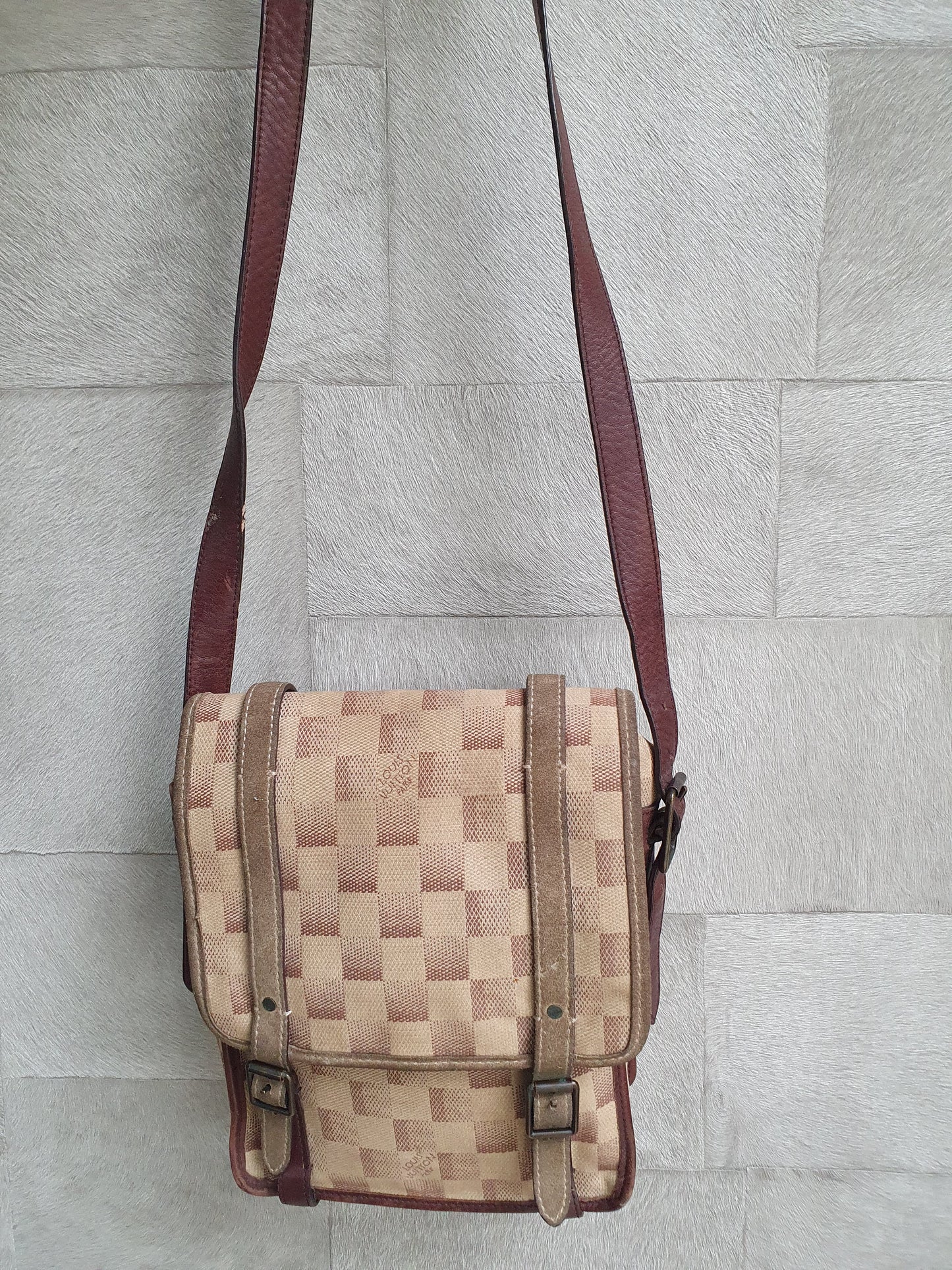 Louis vuitton Damier azur canvas Lune crossbody bag