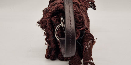 Prada lace shoulder bag