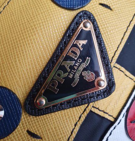 Prada Robot tote shoulder bag