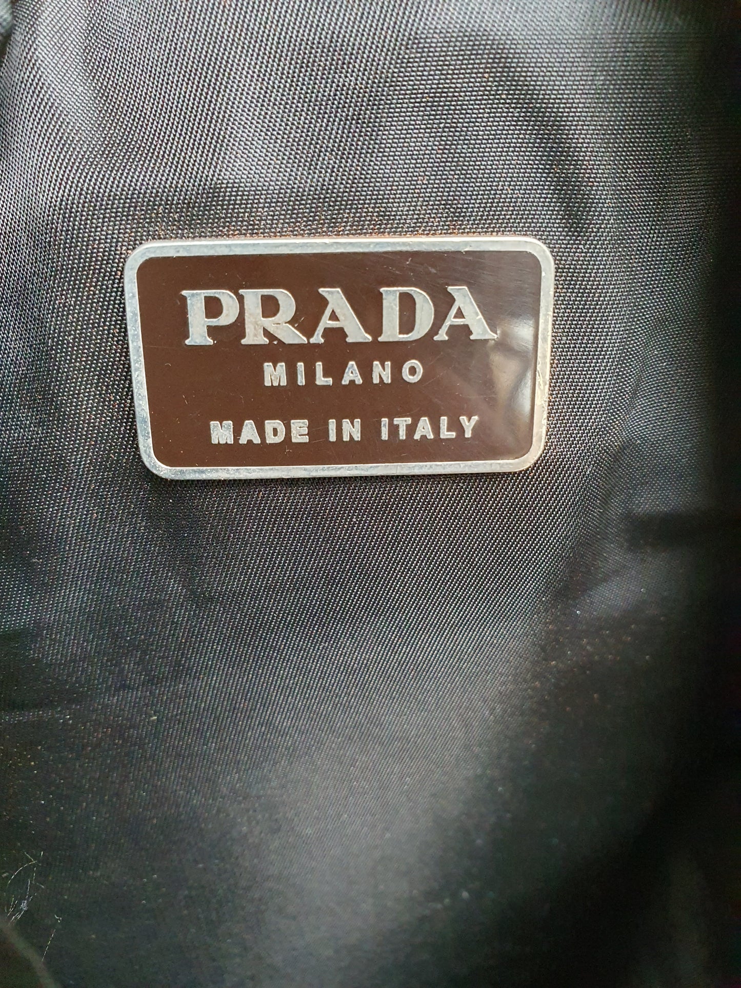 Prada nylon backpack