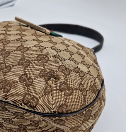 Gucci cloth shoulder bag