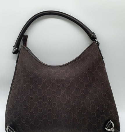 Gucci D ring shoulder bag