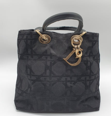 Dior lady dior cloth bag