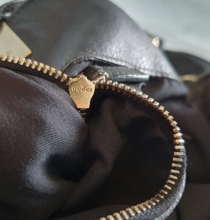 Gucci Indy cloth bag with tassle