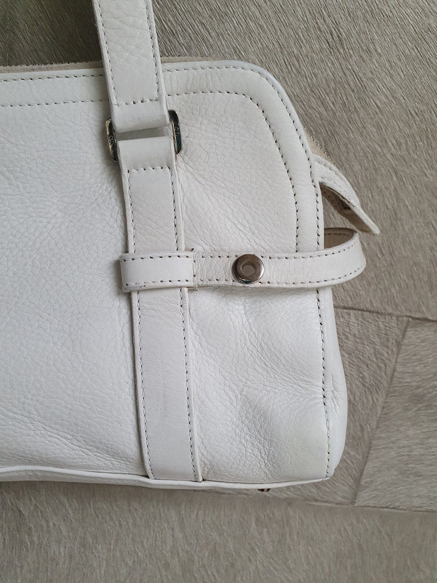 Dior leather shoulder bag