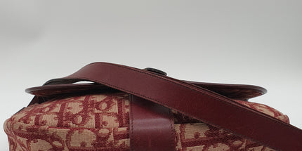 Dior monogram vintage denim crossbody bag