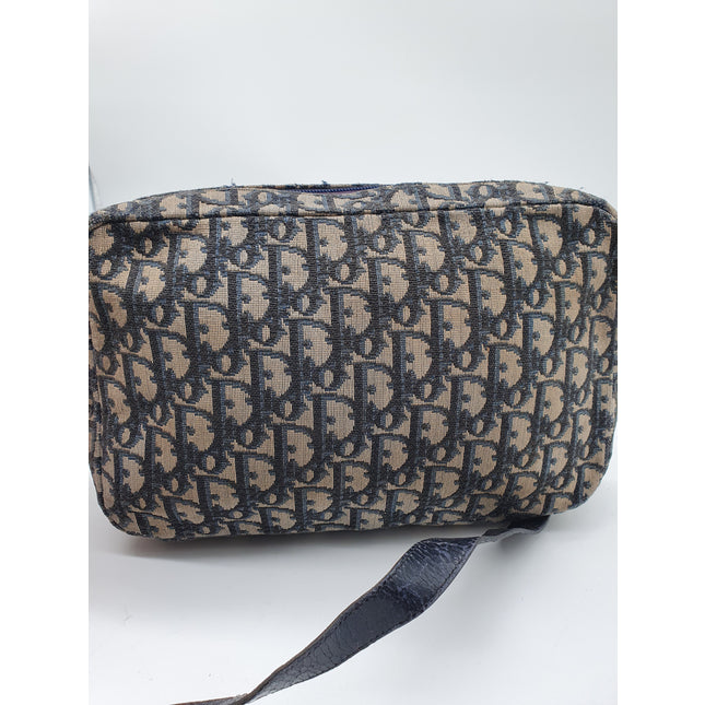 Dior monogram crossbody denim vintage bag