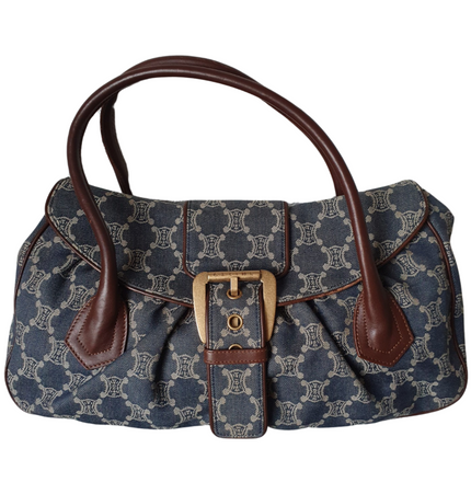 Celine triomphe vintage shoulder bag