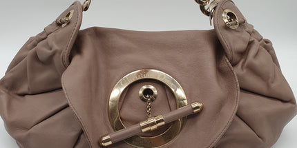 Dior leather shoulder bag