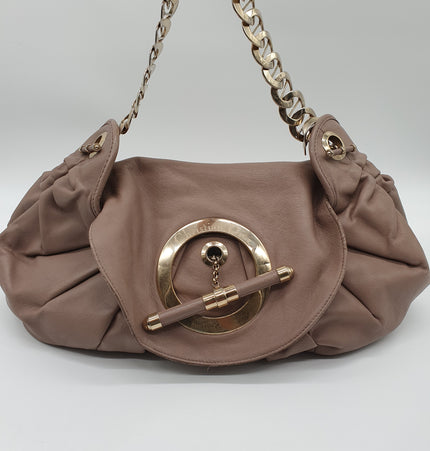 Dior leather shoulder bag