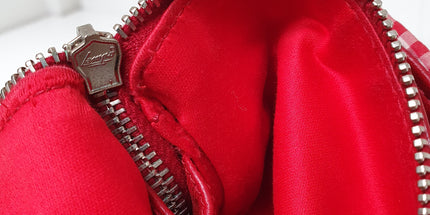 Miu miu crystal striped crossbody bag