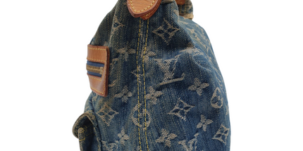 Louis Vuitton baggy denim shoulder bag