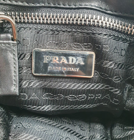 Sac bandoulière en tissu Prada