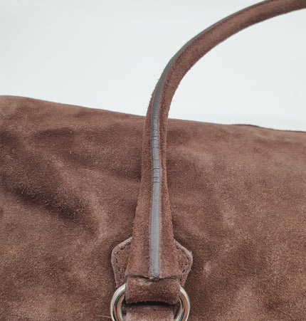 Prada suede handbag