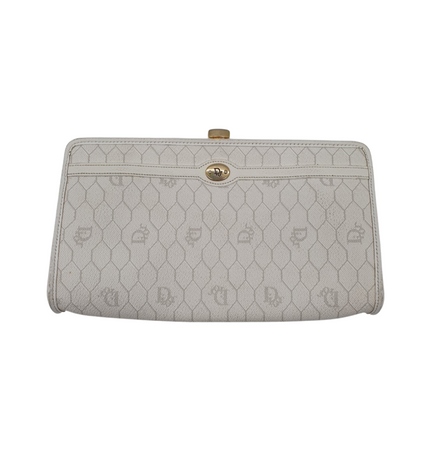 Dior kisslock vintage clutch bag