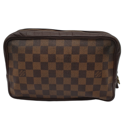 Louis Vuitton Damier Ebene  beauty pouch
