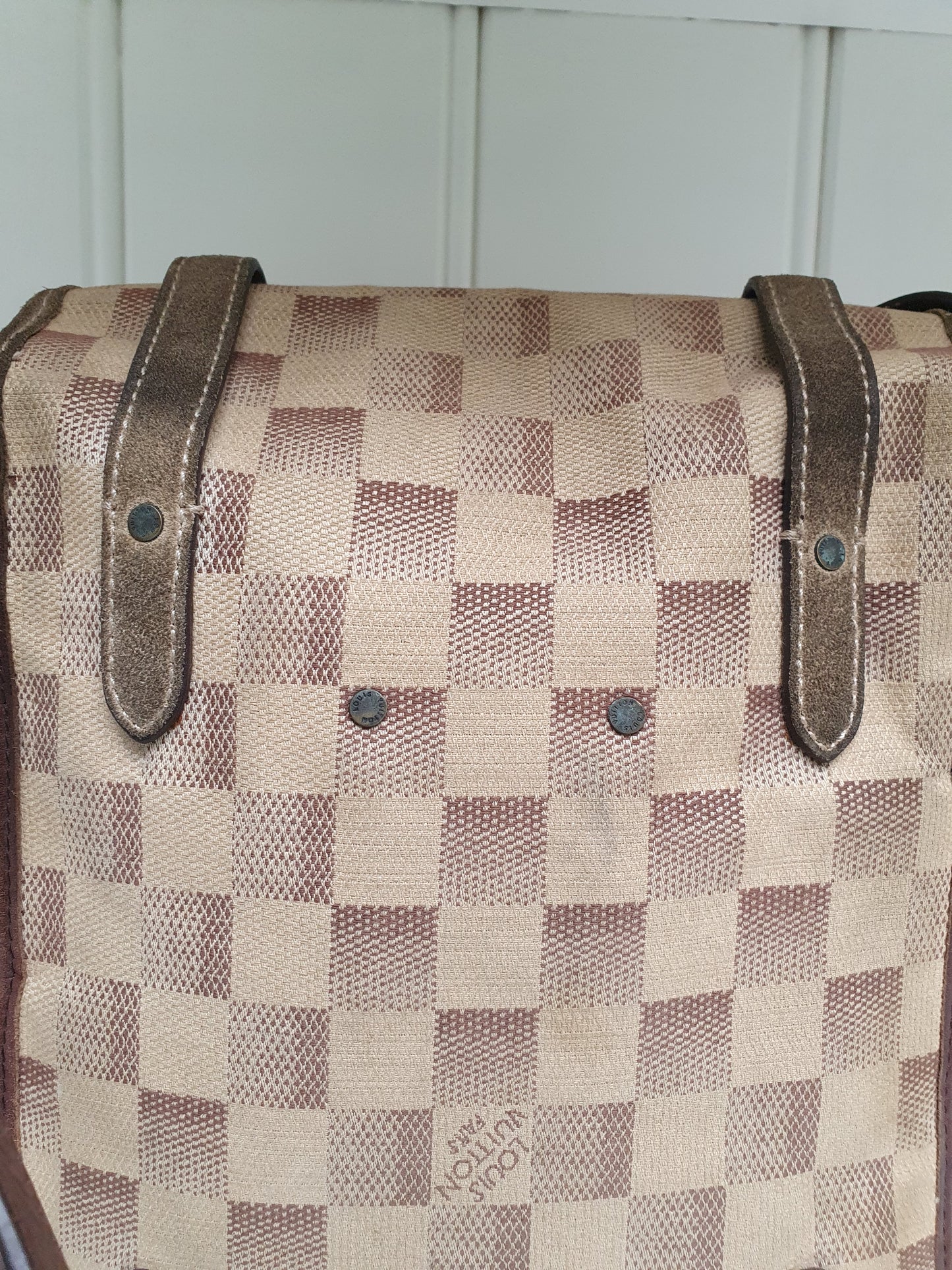 Louis vuitton Damier azur canvas Lune crossbody bag