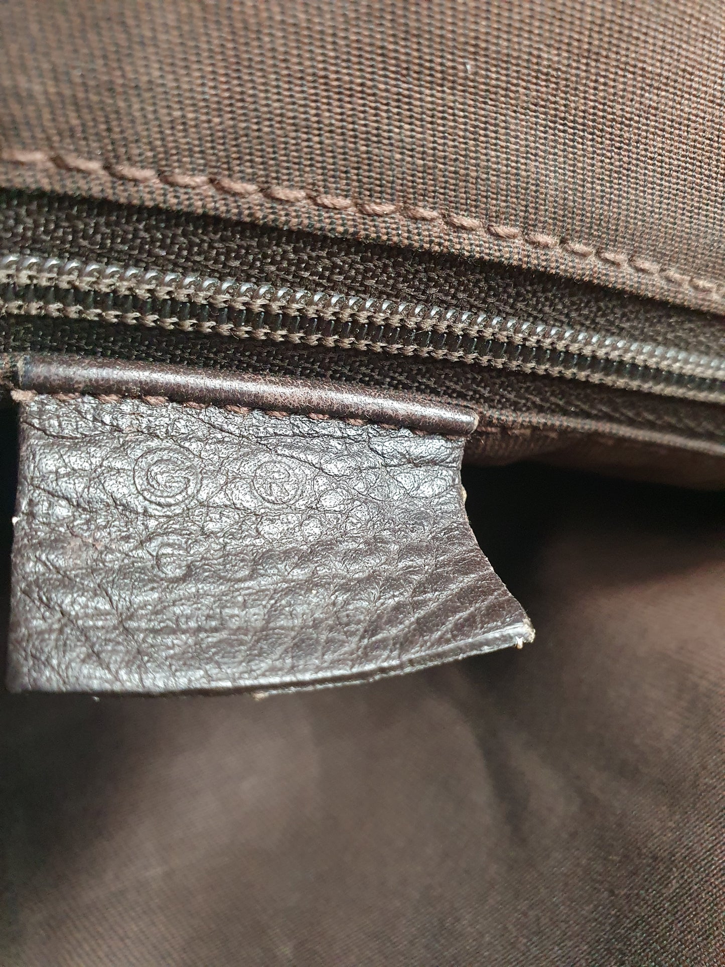 Gucci D ring shoulder bag